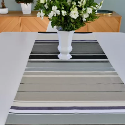 Chemin de table coton - Rue du Bac Gris