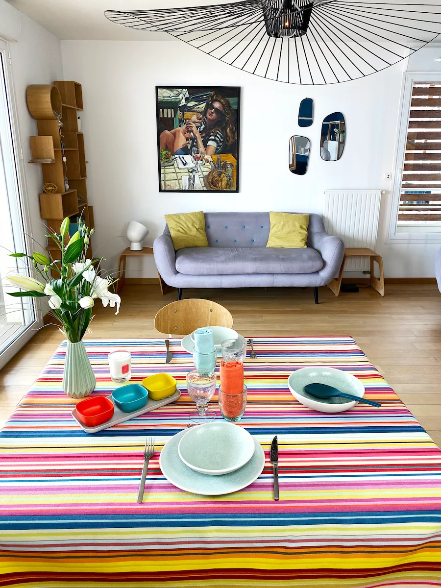 Nappe coton - Jour de fête