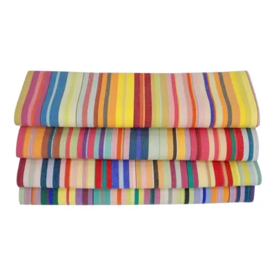 Lot de 4 serviettes de table - Jour de Fête