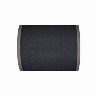 Toile amovible en coton - Noir taupe